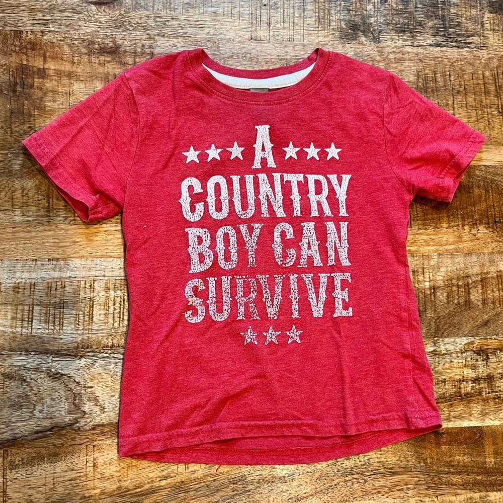 Instant Message Country Boy Shirt Size 5T